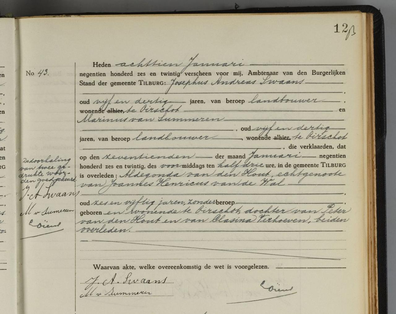 Klik voor foto in apart venster 1926-01-17_b_aldegonda_vdhout.jpg